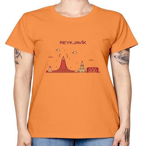 Reykjavik 1719# - cities -  Missy T-Shirt