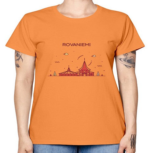 Rovaniemi 1757# - cities -  Missy T-Shirt