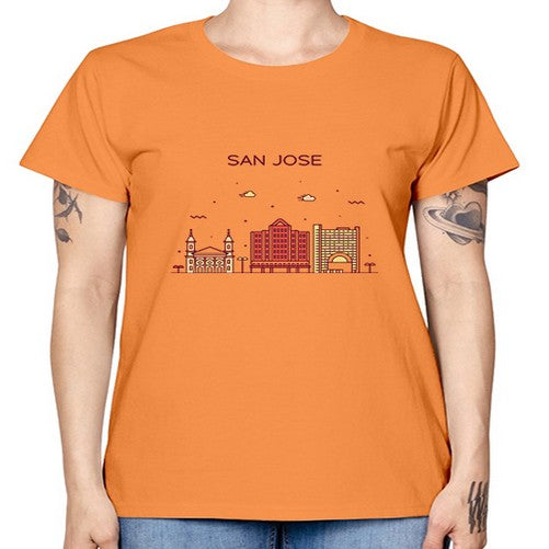 SanJoseCL 1793# - cities -  Missy T-Shirt