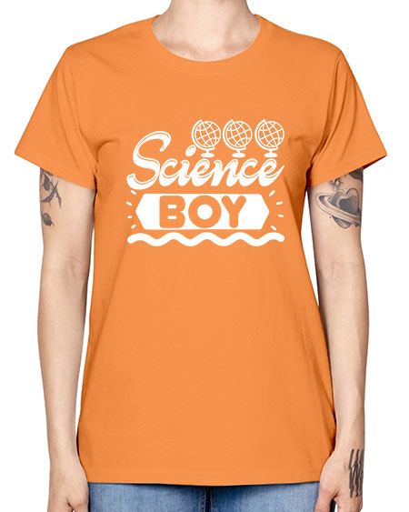 Science Boy 137# - general science -  Missy T-Shirt