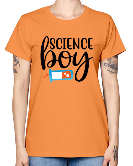 Science Boy 139# - general science -  Missy T-Shirt