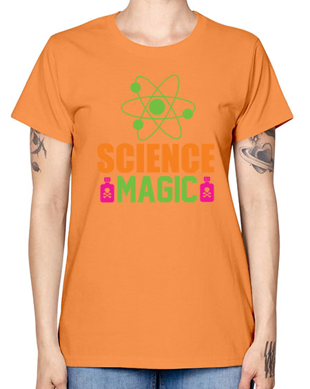 Science Magic 68# - general science -  Missy T-Shirt