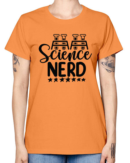 Science Nerd 58# - general science -  Missy T-Shirt
