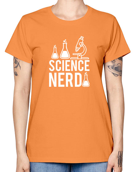 Science Nerd 61# - general science -  Missy T-Shirt