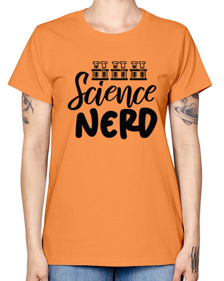 Science Nerd 64# - general science -  Missy T-Shirt