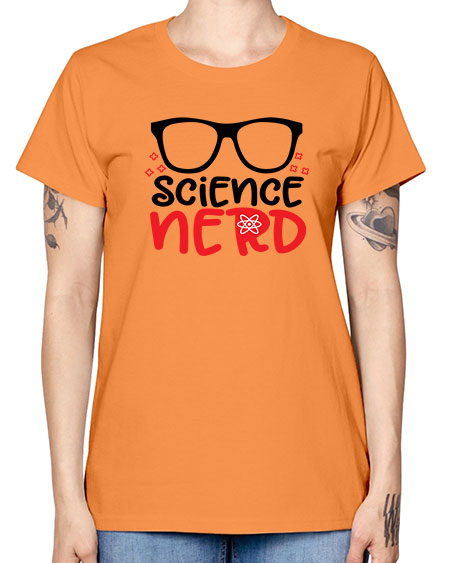 Science nerd 57# - general science -  Missy T-Shirt