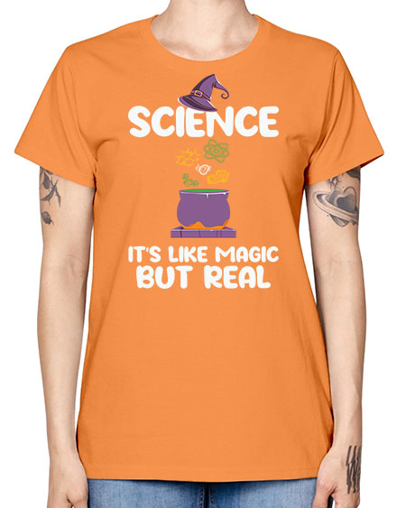 ScienceItsLikeMagicButScientistSkinite Scientist Skinite 48# - general science -  Missy T-Shirt