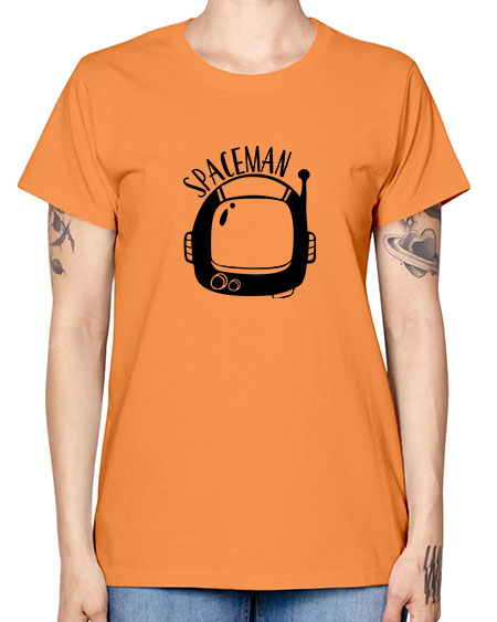 Spaceman 9# - space -  Missy T-Shirt