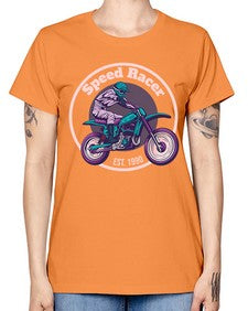 Speed racer 63# - motorcycle -  Missy T-Shirt