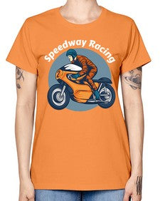 Speedway racing 64# - motorcycle -  Missy T-Shirt