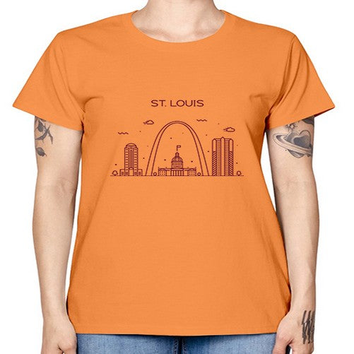 StLouis 1884# - cities -  Missy T-Shirt