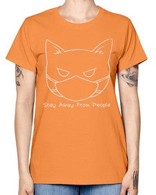 Stay Away from People - cats -  Missy T-Shirt