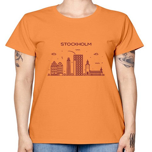 Stockholm 1891# - cities -  Missy T-Shirt