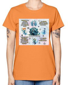 Straight Aquarius 468# - aquarius -  Missy T-Shirt