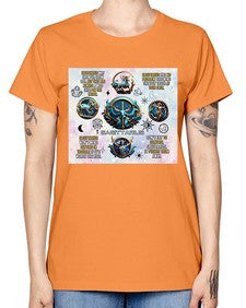 Straight Saggitarius 476# - sagittarius -  Missy T-Shirt