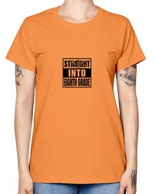 Straight into eighth grade 888# - eighth grade -  Missy T-Shirt
