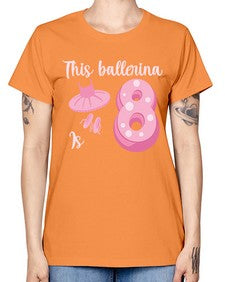 Th birthday ballet dancer ballerina 46# - ballet -  Missy T-Shirt