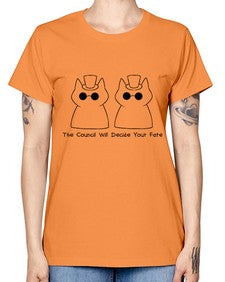 The Council will Decide Your Fate - cats -  Missy T-Shirt