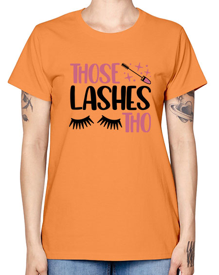 Those Lashes Tho Style 11# - beauty - fashion -  Missy T-Shirt