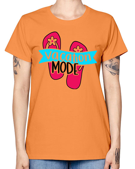 Vacation Mode Style 8# - summer -  Missy T-Shirt