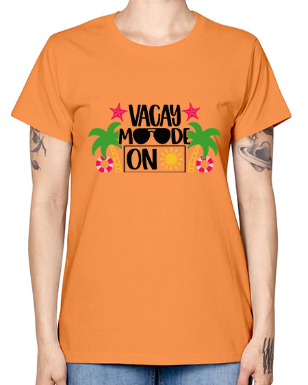 Vacay Moode On Style 7# - summer -  Missy T-Shirt