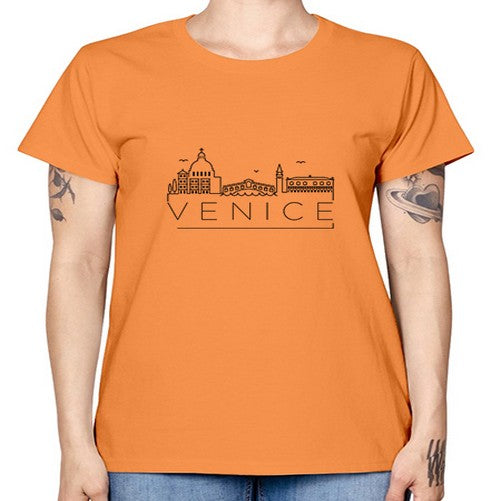 Venice Minimal Skyline 2056# - cities -  Missy T-Shirt