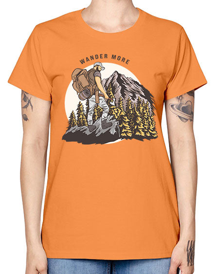 Wander More 3# - nature -  Missy T-Shirt