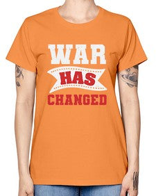 War has changed 52# - video games -  Missy T-Shirt