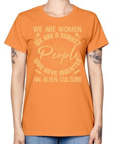 We are women we are people 42# - ufo -  Missy T-Shirt