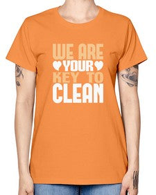 We are your key to clean Style 463# - cleaner -  Missy T-Shirt