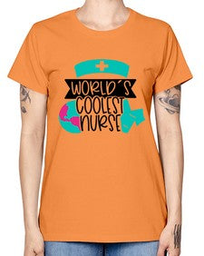 Worlds Coolest Nurse Style Style 1659# - nurse -  Missy T-Shirt