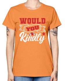 Would you kindly 55# - video games -  Missy T-Shirt