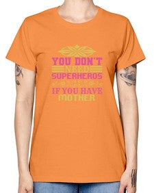 You dont need 270# - cartoon super hero -  Missy T-Shirt