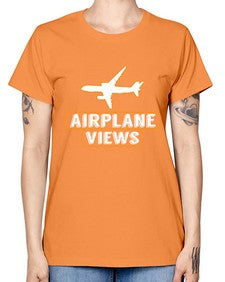 airplane views  5# - airplane -  Missy T-Shirt