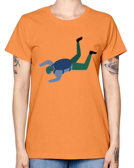 all in one 01# - parachute -  Missy T-Shirt