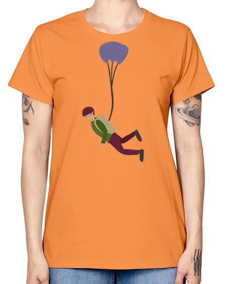 all in one 09# - parachute -  Missy T-Shirt