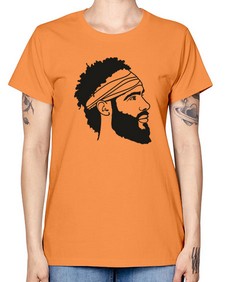 beardman 48# - black boys or men -  Missy T-Shirt