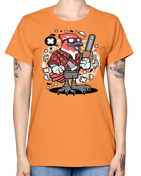 bird lumberjack 17# - birds -  Missy T-Shirt