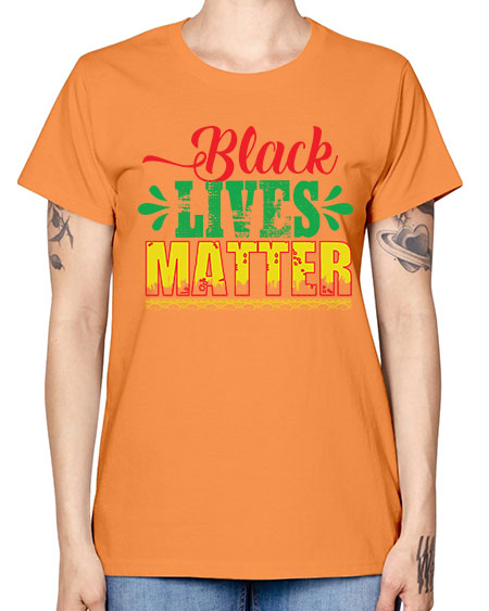 black lives matter 7# - black words and phrases -  Missy T-Shirt