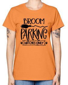 broom parking witches only 46# - witch -  Missy T-Shirt