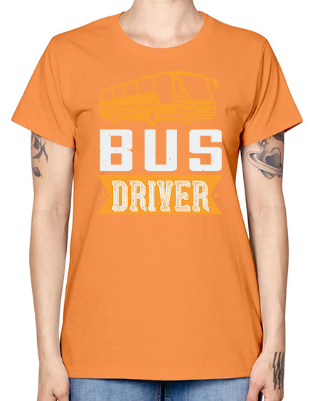 bus driver Style 641# - Bus Driver -  Missy T-Shirt