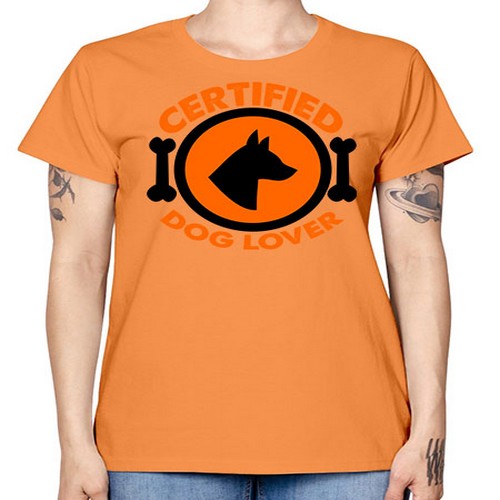 certified dog lover - dogs -  Missy T-Shirt