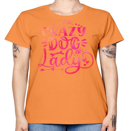 crazy dog lady 71# - dogs -  Missy T-Shirt
