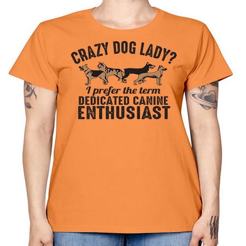 crazy dog lady - dogs -  Missy T-Shirt