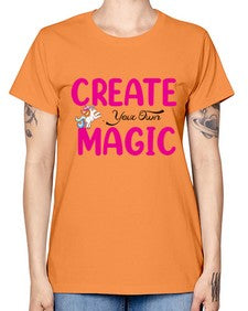 create your own magic 86# - unicorn -  Missy T-Shirt