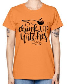 drink up witches 38# - witch -  Missy T-Shirt