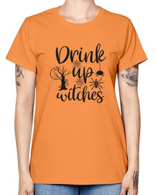 drink up witches 39# - witch -  Missy T-Shirt
