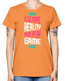 escape reality and play 80# - video games -  Missy T-Shirt