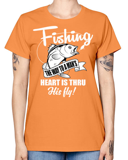 fishing 24# - shark-fish -  Missy T-Shirt