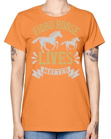 fjord horse lives matter Style 54# - horse -  Missy T-Shirt
